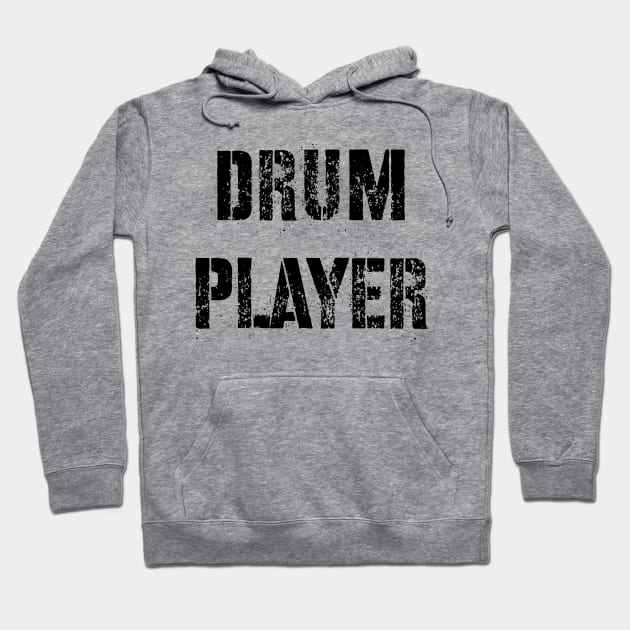 Drum Player - Cool Hoodie by Celestial Mystery